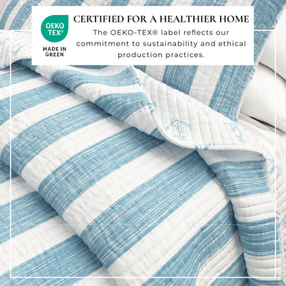 Casco Bay 3 Pc Quilt Set