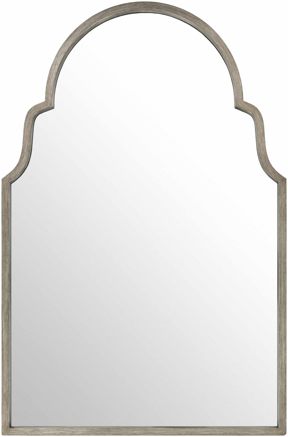 Ivisan Mirror - Antique Silver Finish