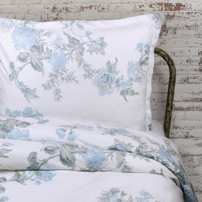 Jardin De Rose Printed Cotton Percale Duvet Sets