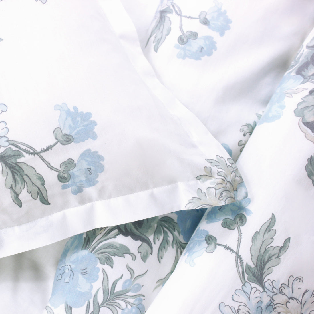 Jardin De Rose Printed Cotton Percale Duvet Sets