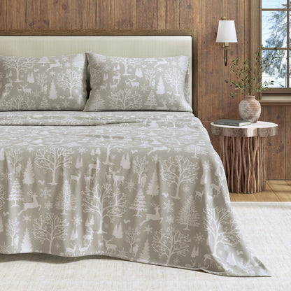 Turkish Cotton Flannel Sheet Sets - Lakeview Collection