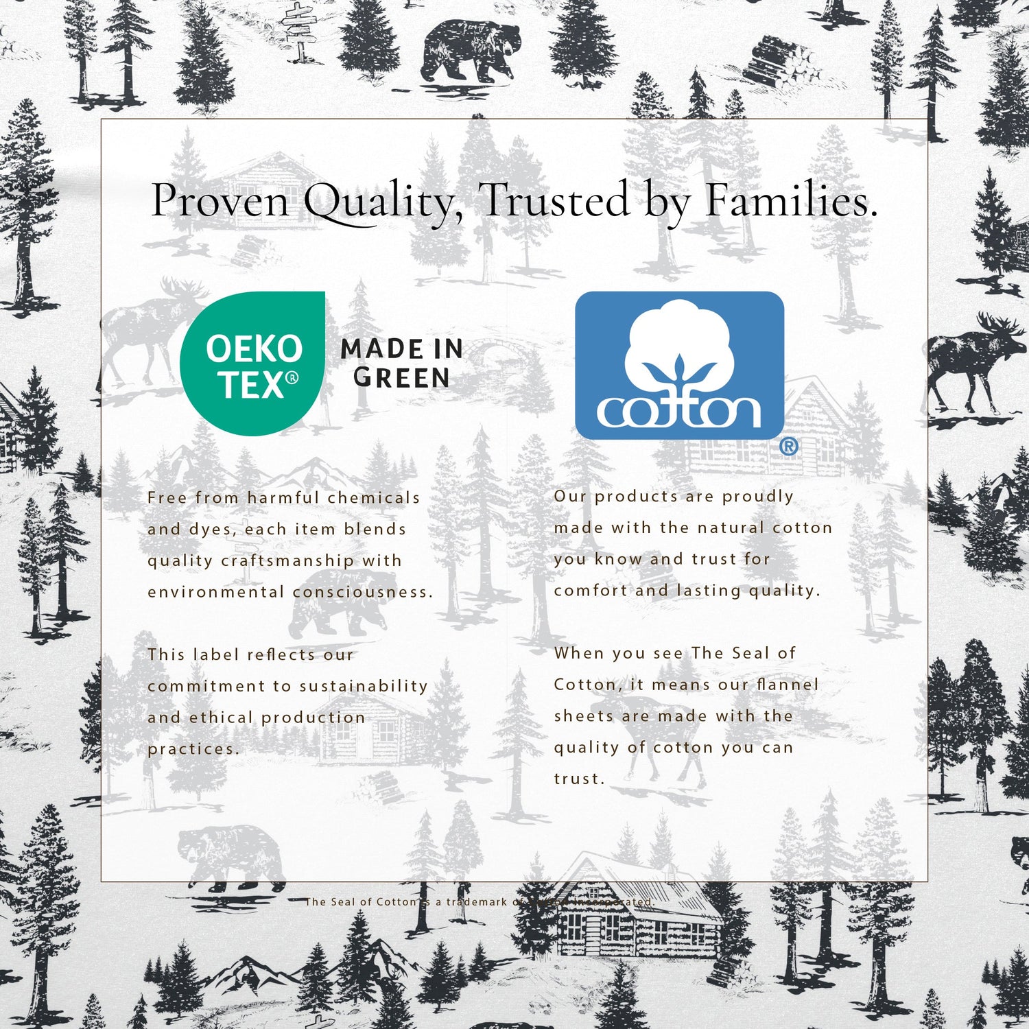 Turkish Cotton Flannel Sheet Sets - Lakeview Collection