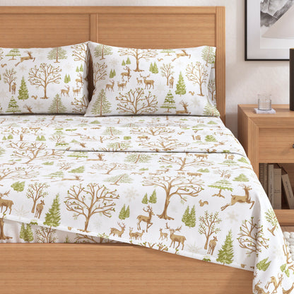 Turkish Cotton Flannel Sheet Sets - Lakeview Collection