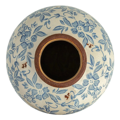 Lainey Terracotta Floral Vase