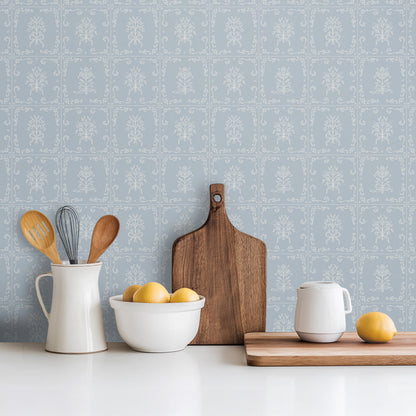 Wrenna Wallpaper by Quirky Paisley Designs