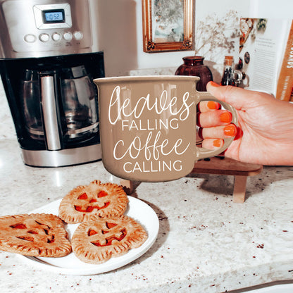 Leaves Falling 14 oz Mug