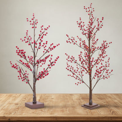 LED Red Berry Tree | 2 Sizes