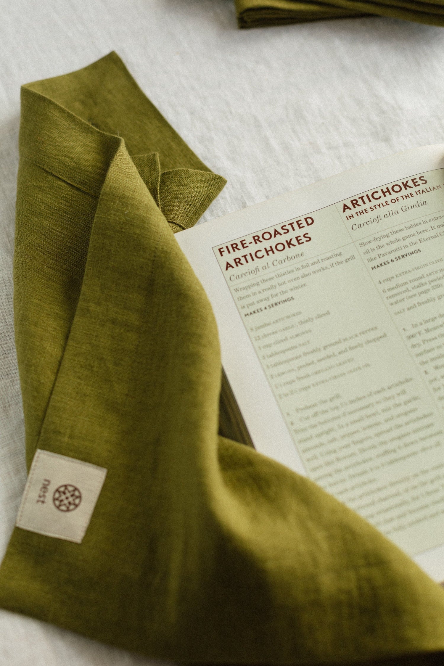 Soft Linen Napkins - Choose Your Color