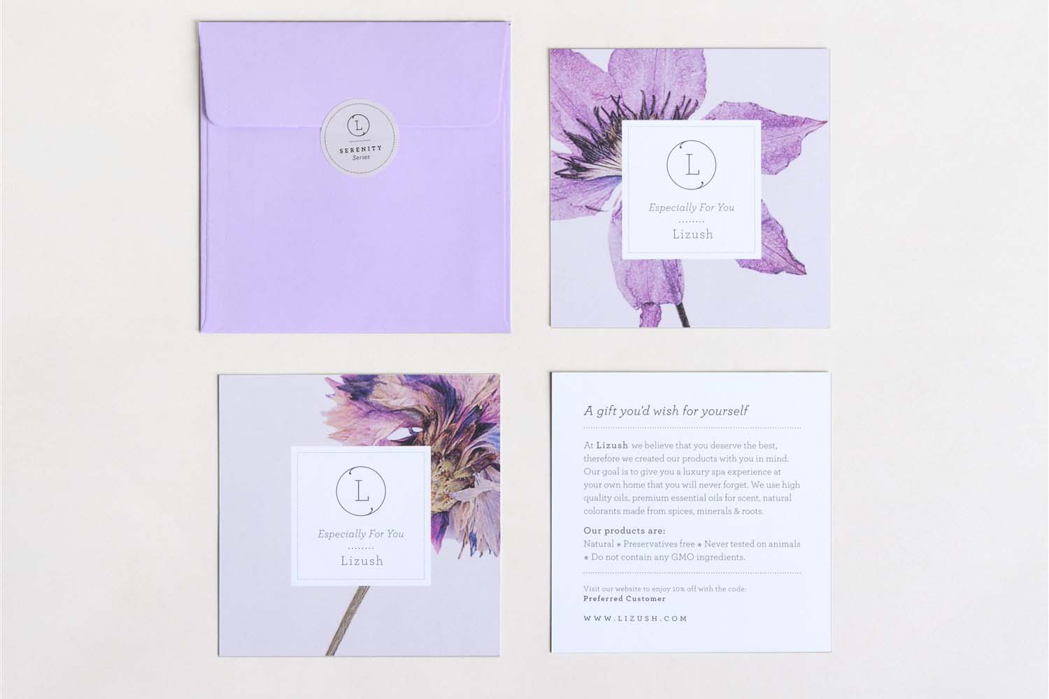Spa Gift Box for Mom - Natural Lavender