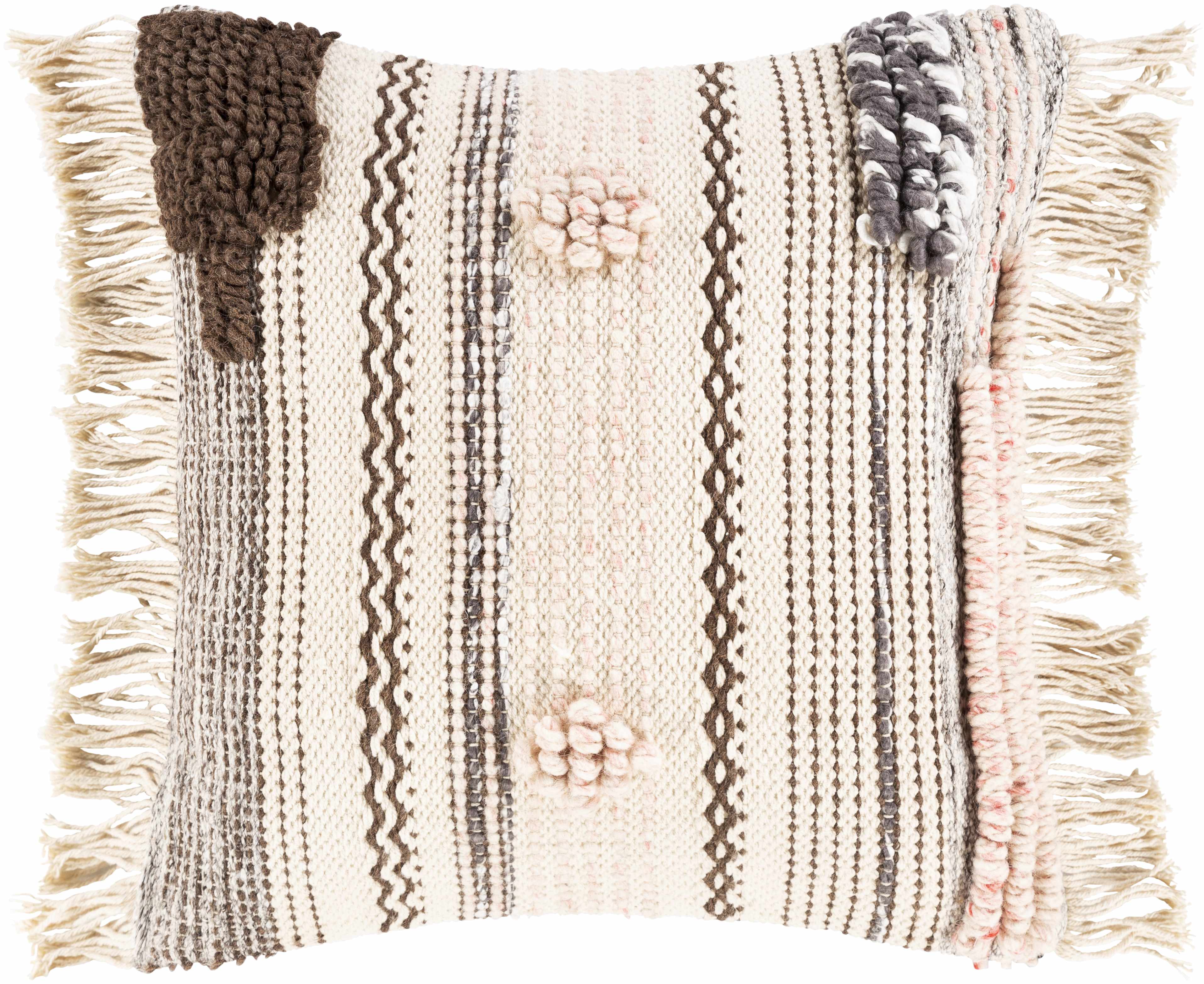 Lenorah Textured Throw Pillow - 2 sizes