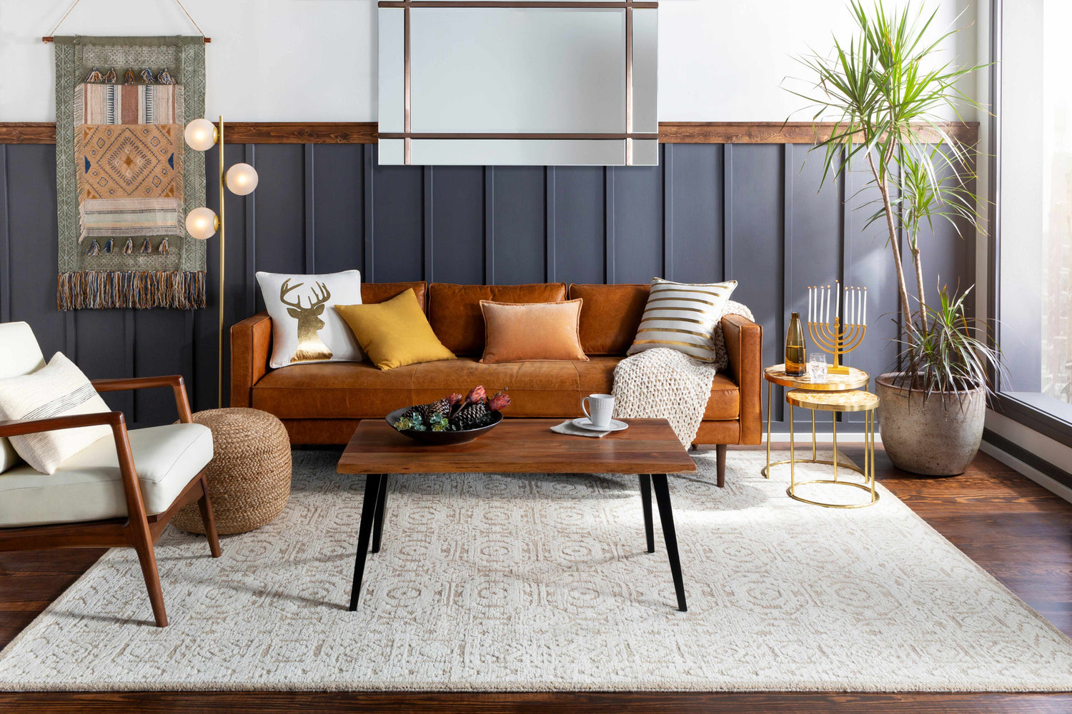Prien Floor Lamp - Gold