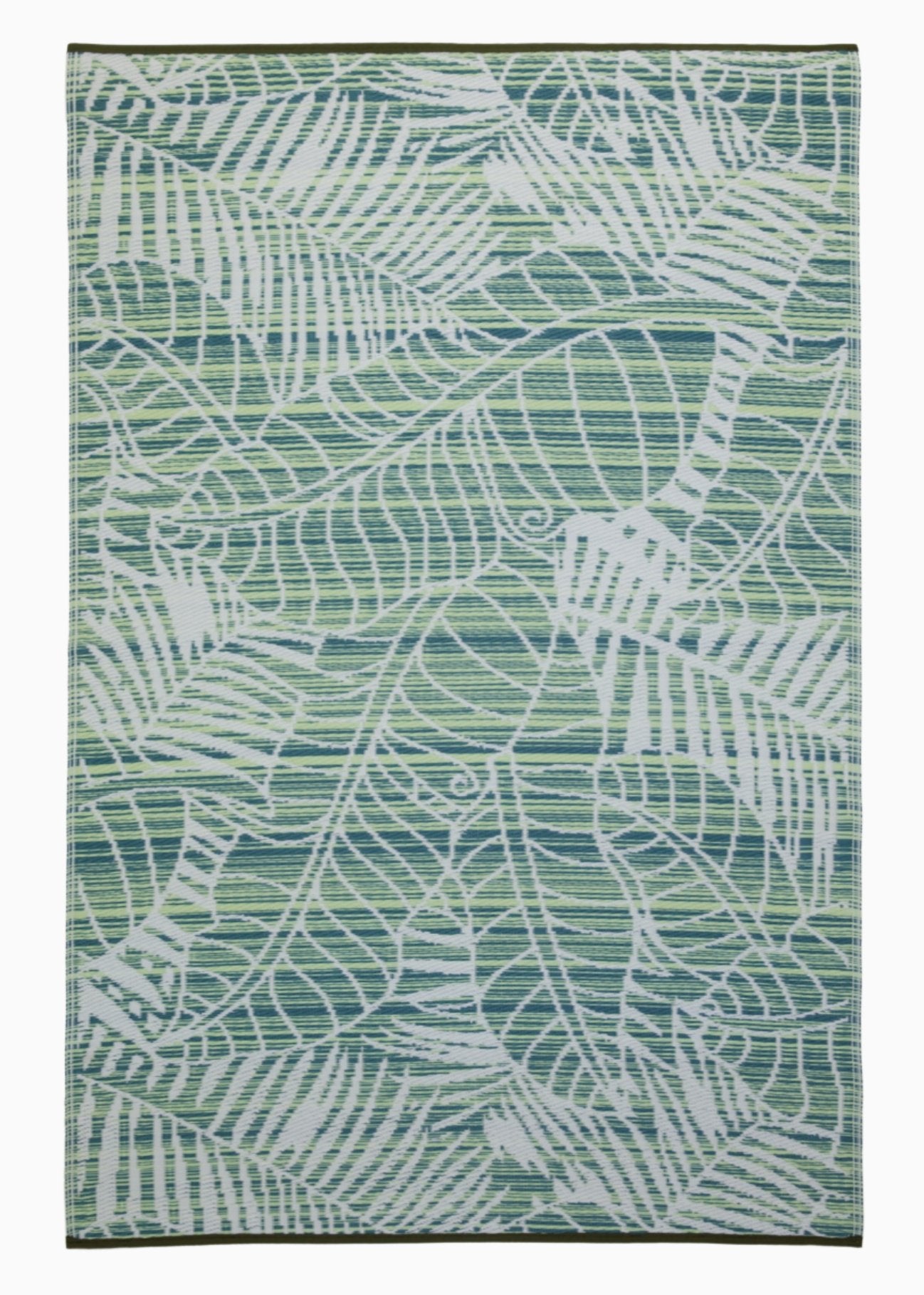 Manila - Green Outdoor Rug for Patio FINAL SALE