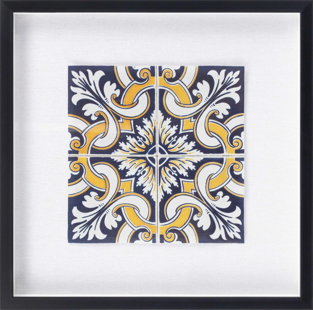 Mazgirt Majestic Black Frame Wall Art Piece