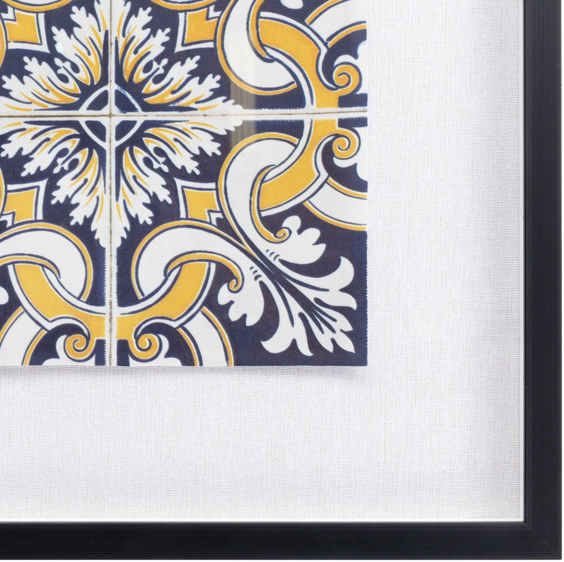 Mazgirt Majestic Black Frame Wall Art Piece
