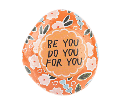 Uplifting Painted Art Rocks | Decorative Resin Stones with Inspirational Messages