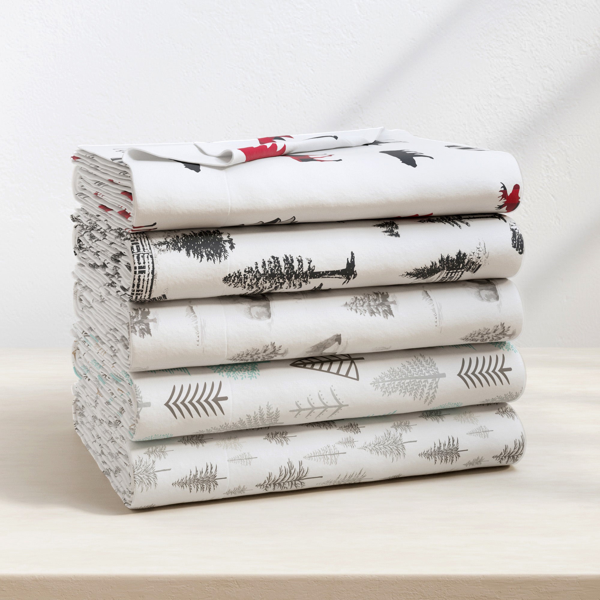 Turkish Cotton Flannel Sheet Sets - Lakeview Collection