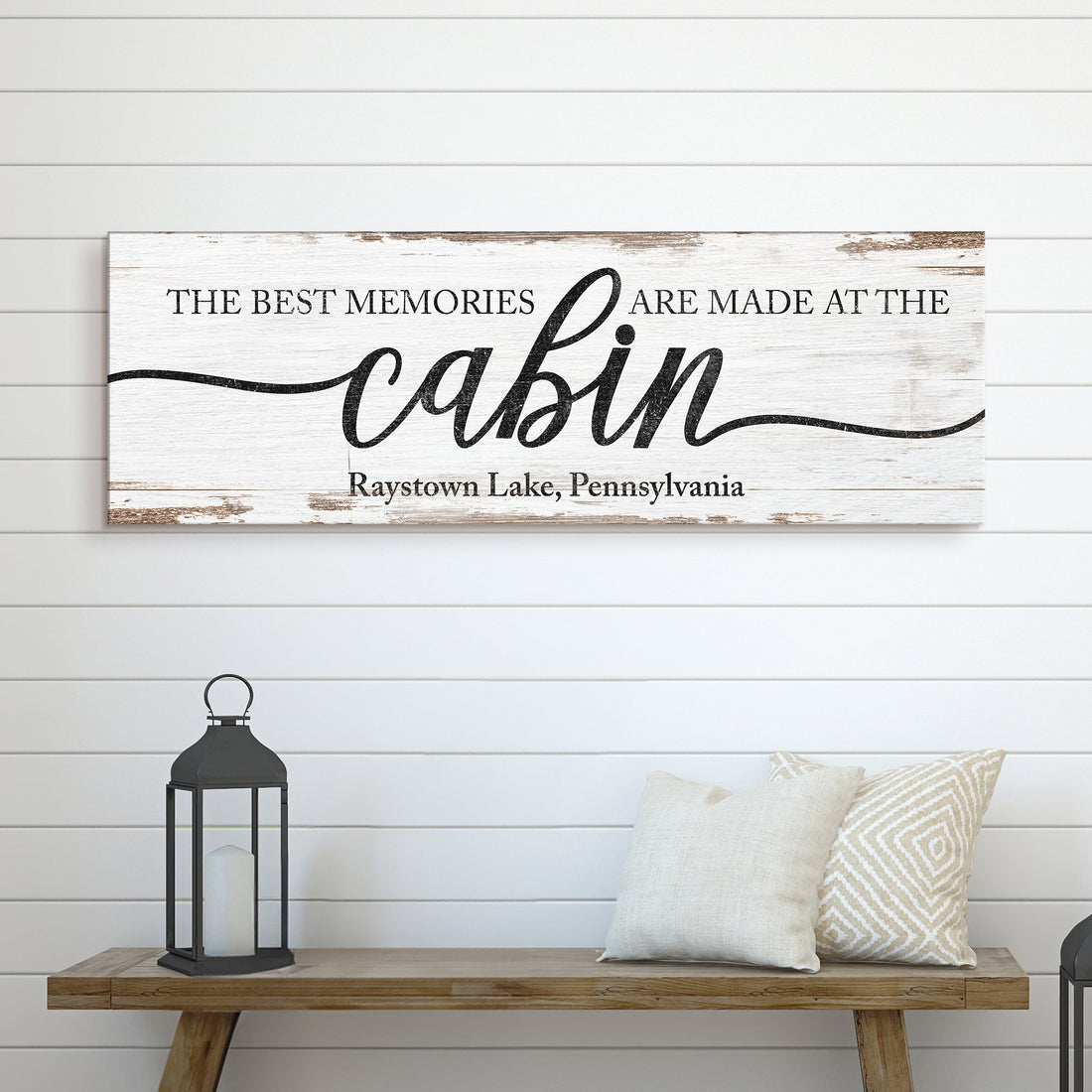 Cabin Memory Sign