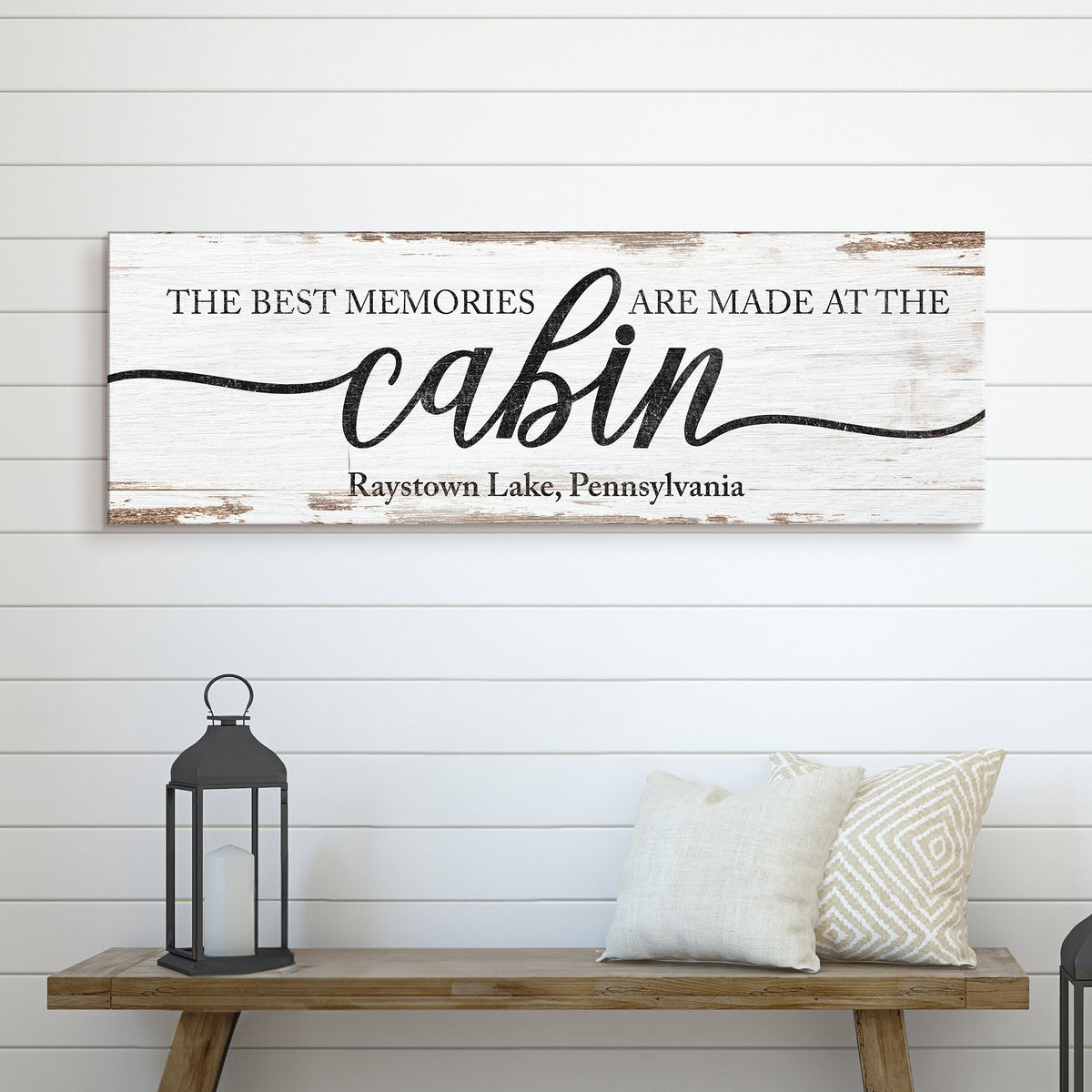 Cabin Memory Sign
