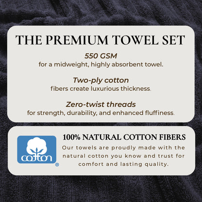 Luxury Cotton Towels - Karina Collection