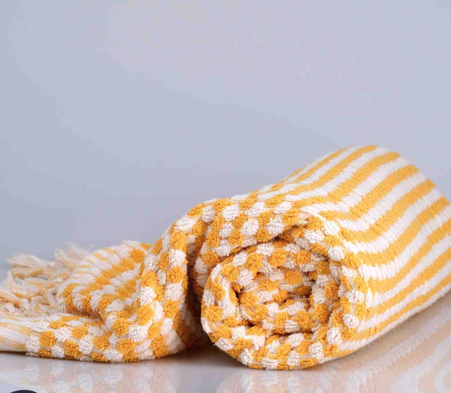 Pom Pom Bath Towel