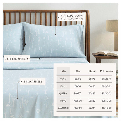 Turkish Cotton Flannel Sheet Sets - Elevated Lodge Collection