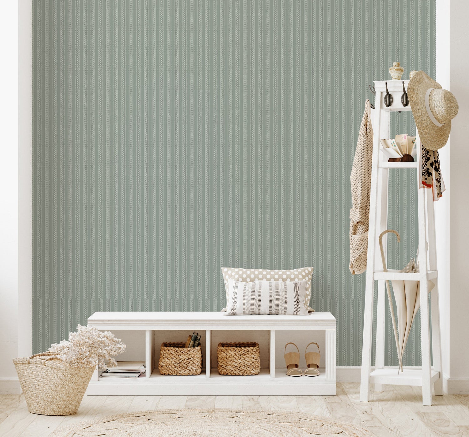 Elovie Wallpaper by Quirky Paisley Designs