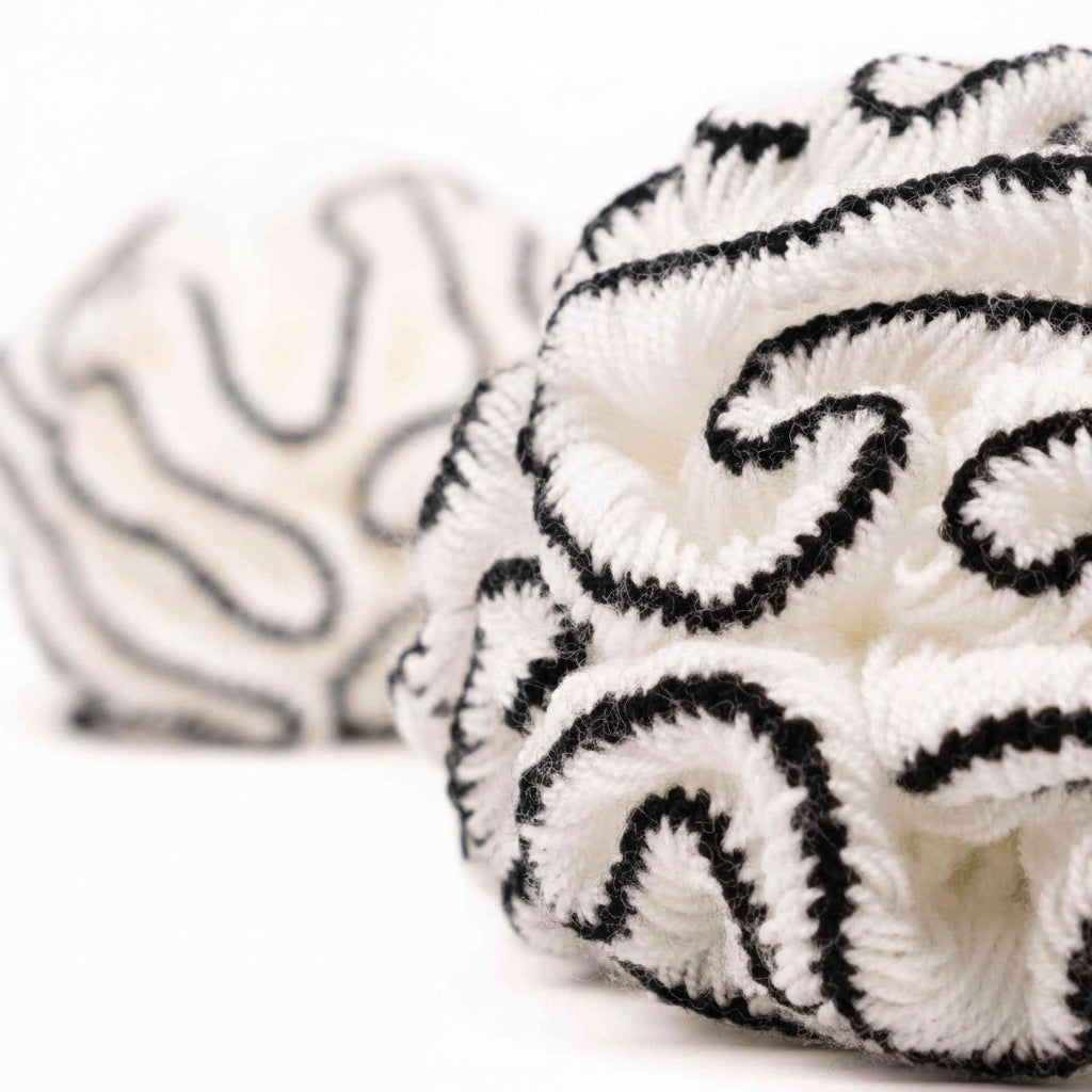 Organic Cotton Shower Pouf
