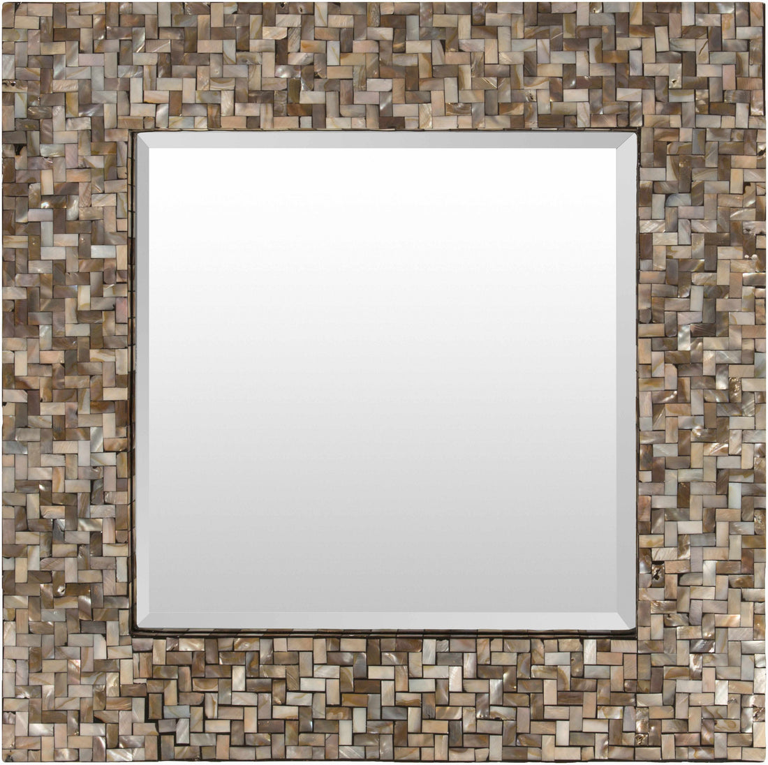 Lanot Bronze Mosaic Tile Mirror