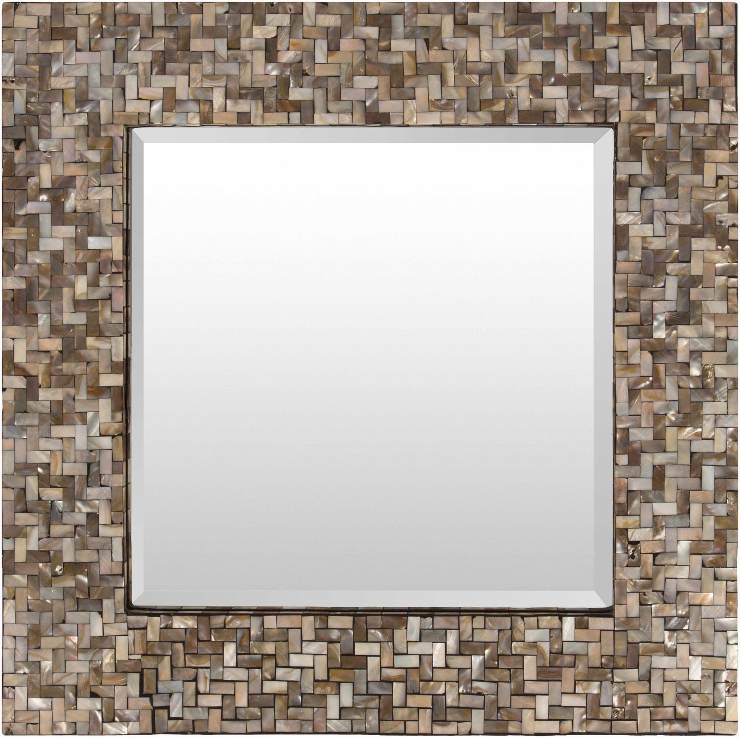 Lanot Bronze Mosaic Tile Mirror