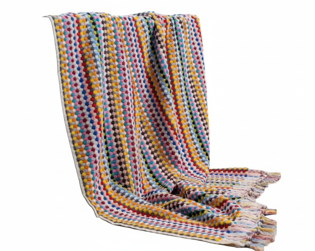 Pom Pom Bath Towel