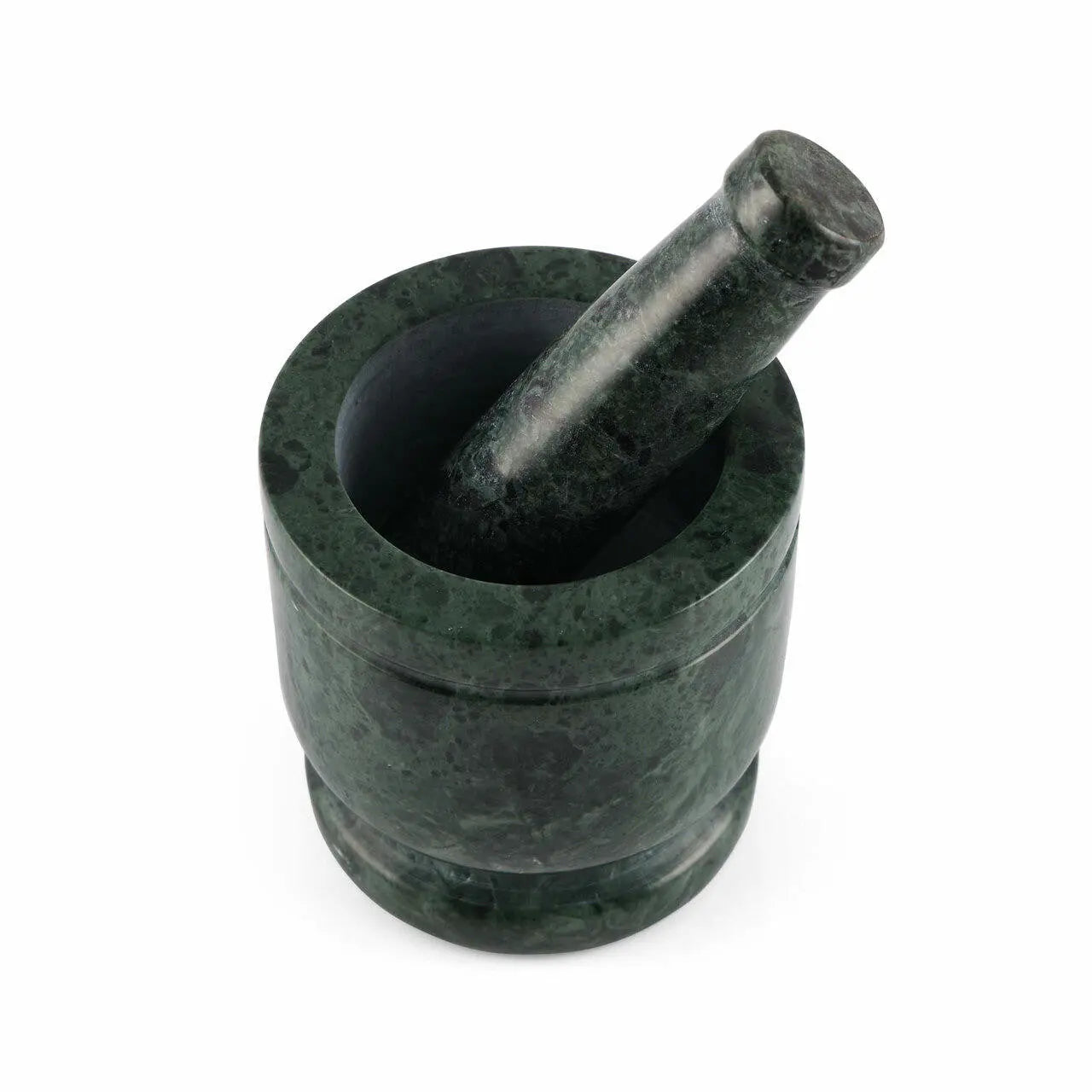 Primrose Green Marble Mortar &amp; Pestle
