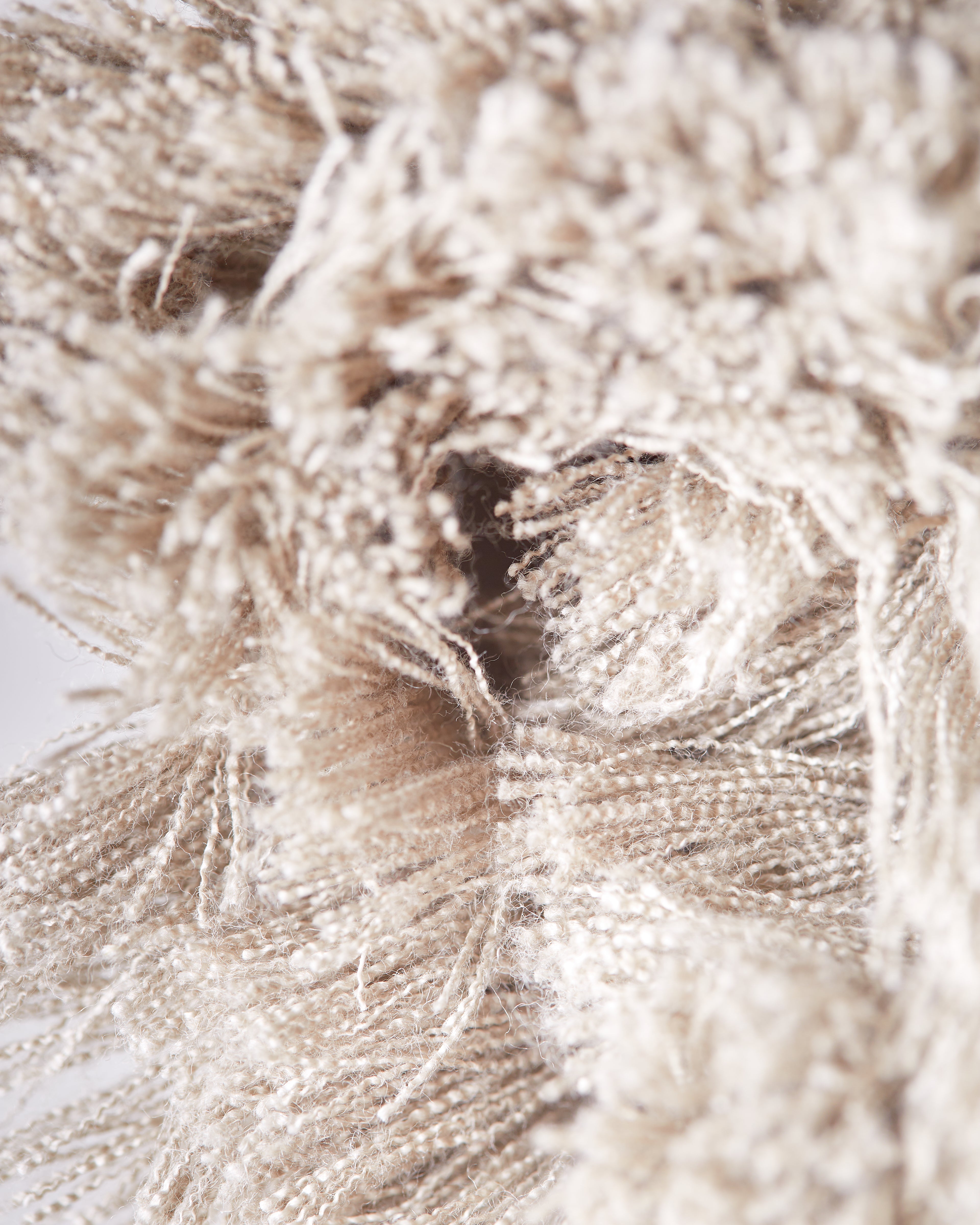 Linen Bundle: Runner with Fringe &amp; 4 Napkins