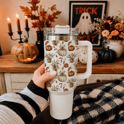 Rustic Pumpkins 40oz Insulated Tumbler
