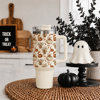 Rustic Pumpkins 40oz Insulated Tumbler