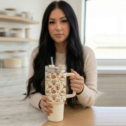Rustic Pumpkins 40oz Insulated Tumbler