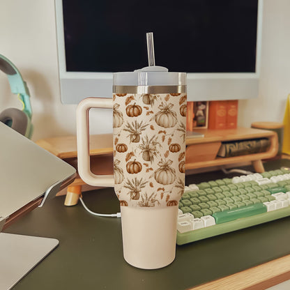 Rustic Pumpkins 40oz Insulated Tumbler