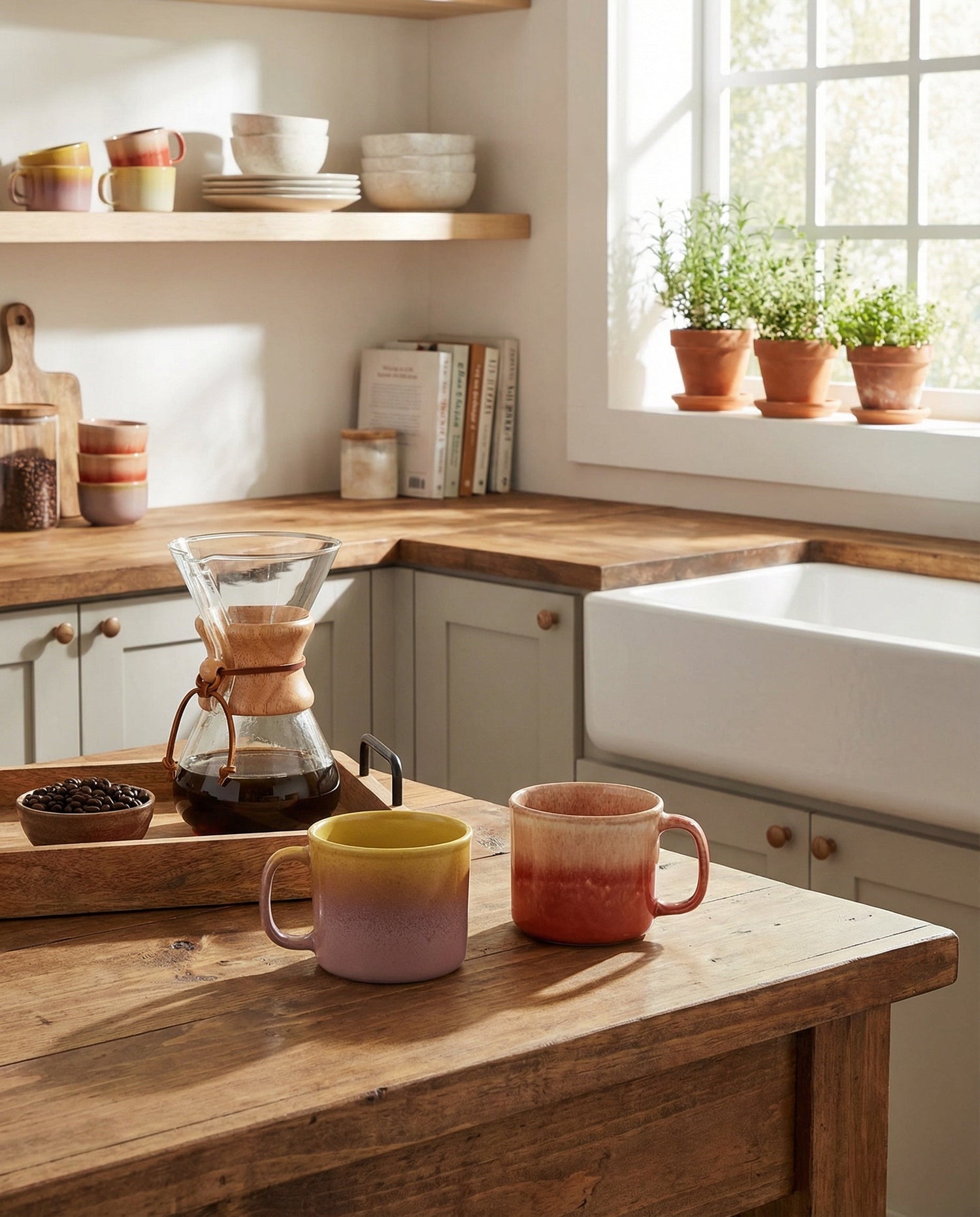 Reactive Glaze Ceramic Coffee Mug