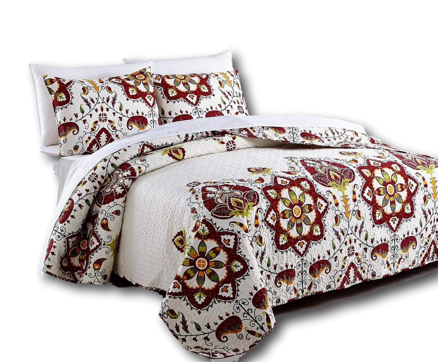 Casablanca Mediterranean Quilted Bedding Set