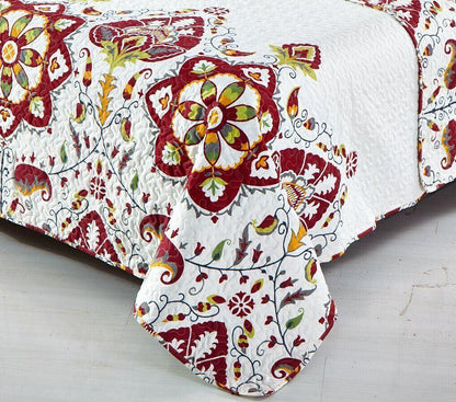Casablanca Mediterranean Quilted Bedding Set