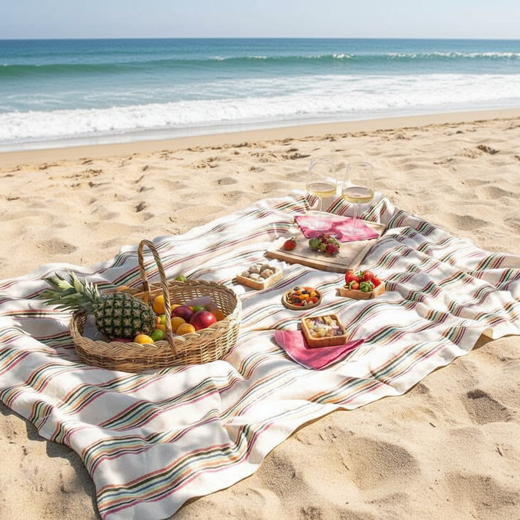 Rainbow Turkish Blanket/Beach Towel