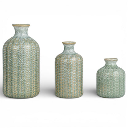 Reactive Glaze Ceramic Bud Vase
