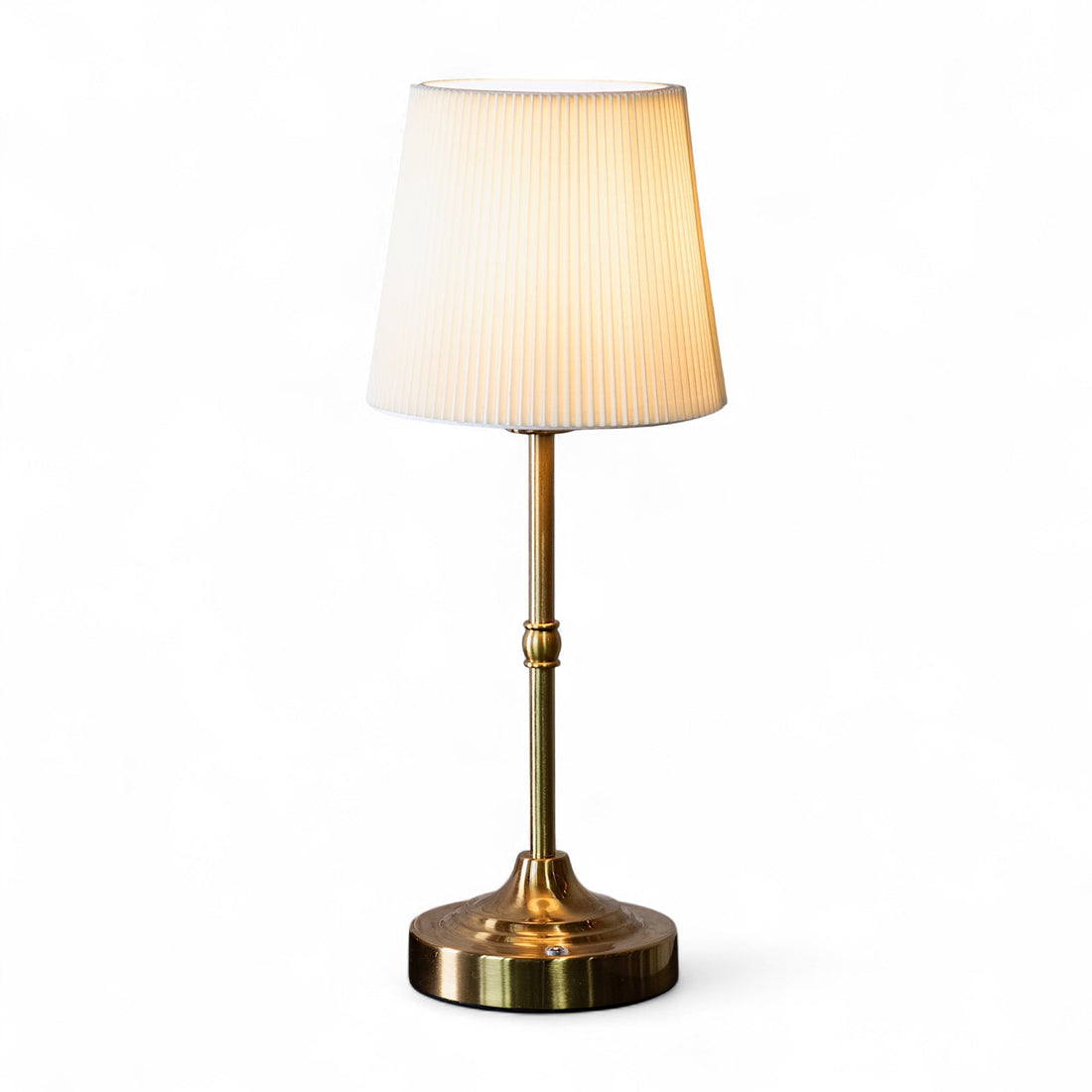 Rechargeable Touch-Control Gold LED Desktop Lamp