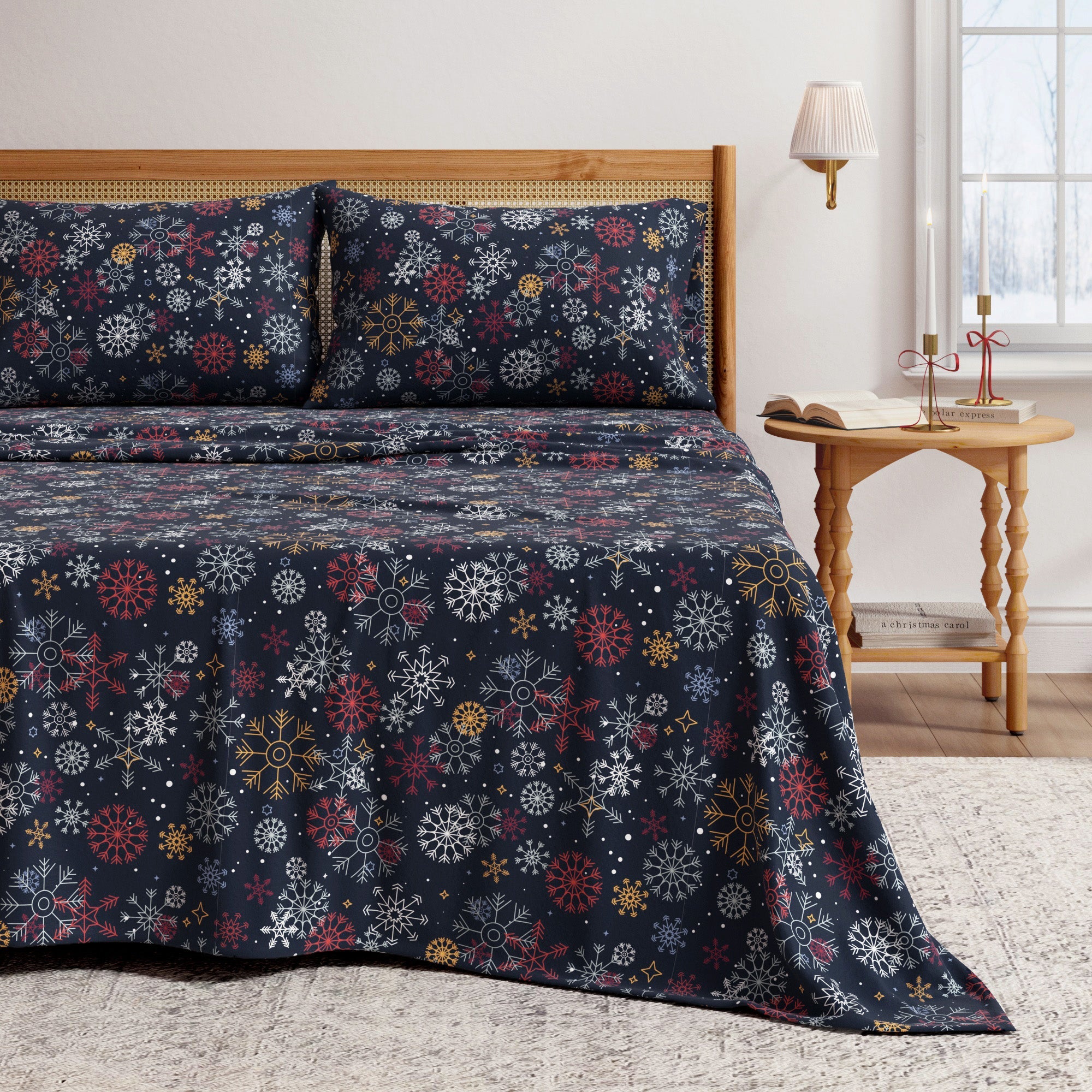 Turkish Cotton Flannel Sheet Sets - Lakeview Collection