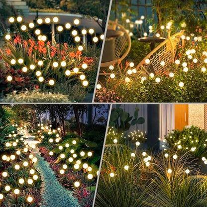 Solar Garden Lights - 4 Pack Firefly