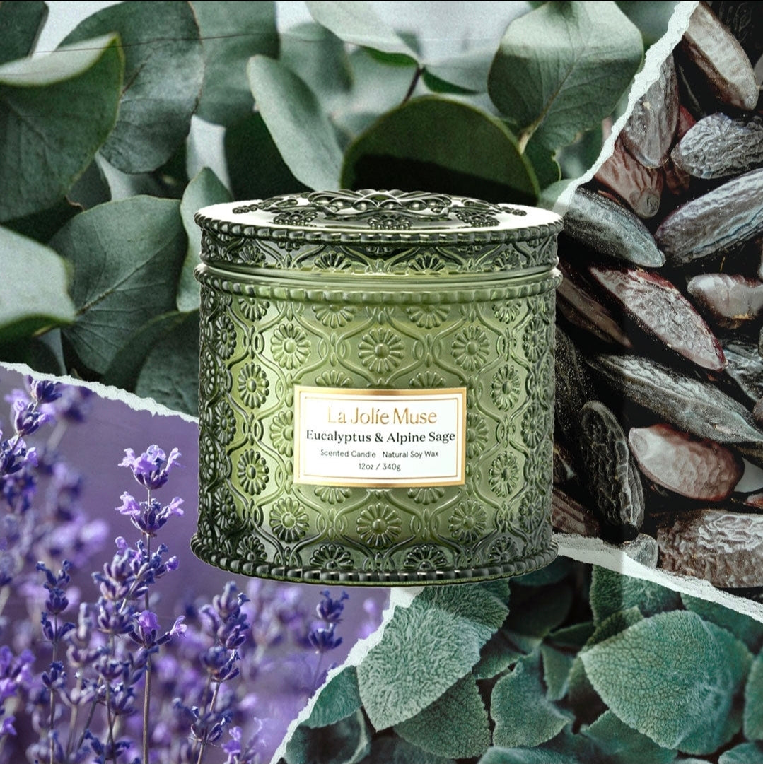 Maelyn - Eucalyptus &amp; Alpine Sage 12oz Candle