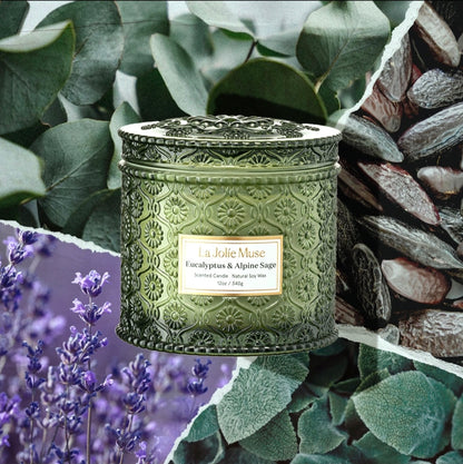 Maelyn - Eucalyptus &amp; Alpine Sage 12oz Candle