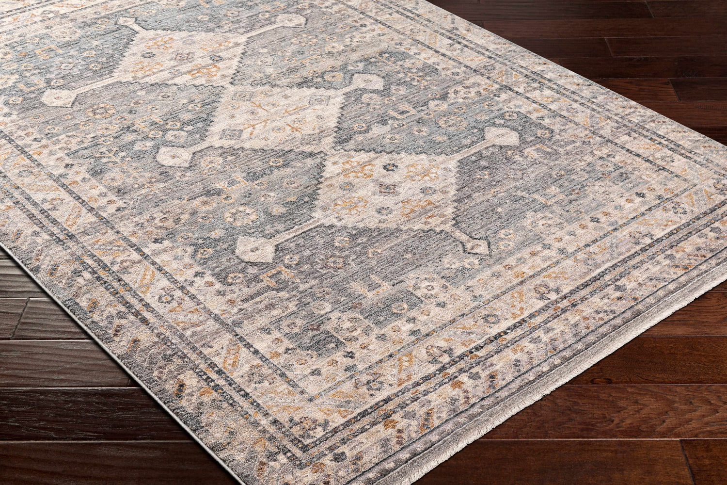 Lyam Luxe Rug with Fringes