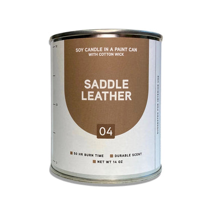 Saddle Leather Soy Candle | Manready Mercantile