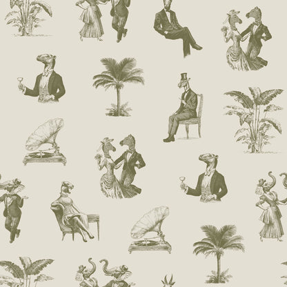 Safari Speakeasy (Green) Wallpaper