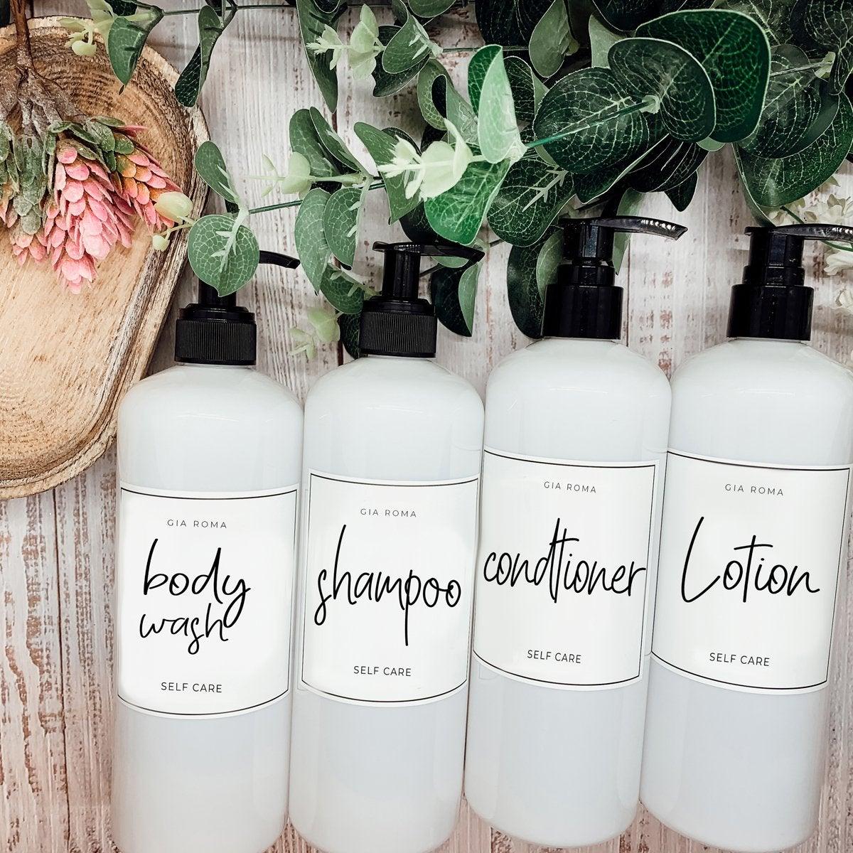 16oz Plastic Bottles - White|White Label